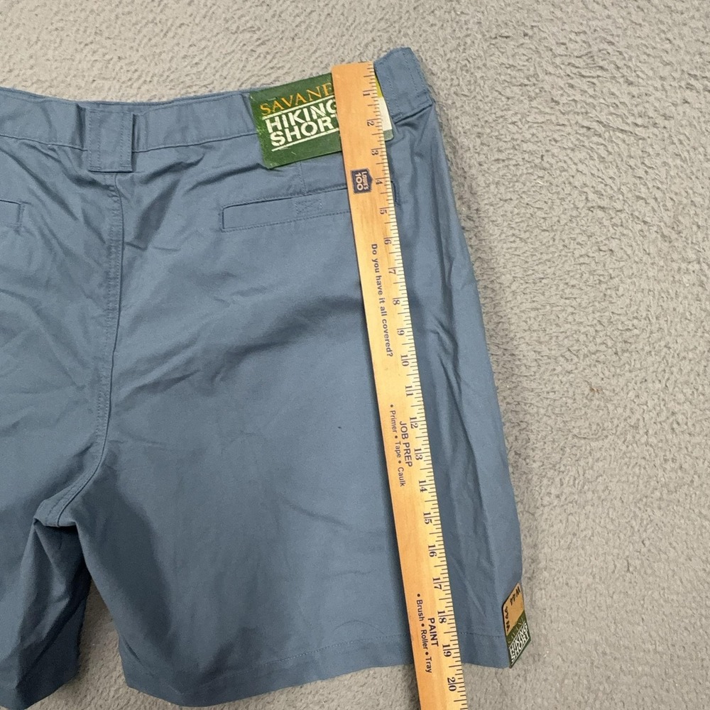 Savane Shorts Mens 44 Blue Mirage Hiking Cargo Tech Pocket UPF 30 Protection - Picture 8 of 13